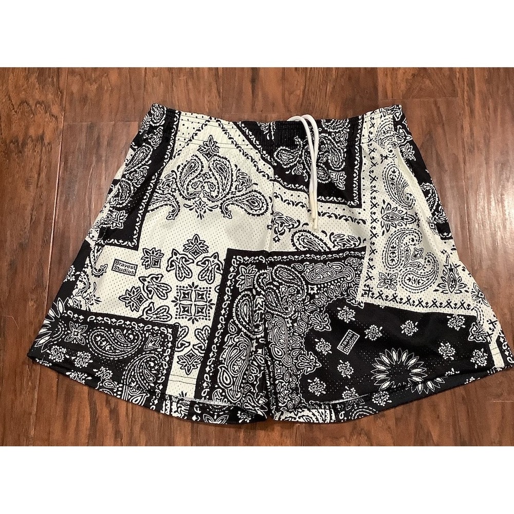 Bravest Studios Shorts Size XLarge Paisley V3 With Bravest Studios Packaging